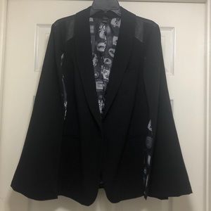 Black Villain Cape/Blazer